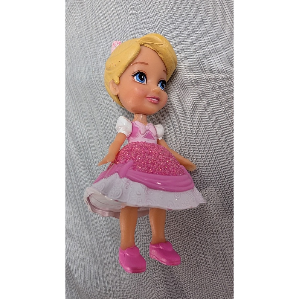 Disney Princess Small Doll Set 6pc Snow White Rapunzel Jasmine Elsa Anna Aurora - Picture 12 of 13
